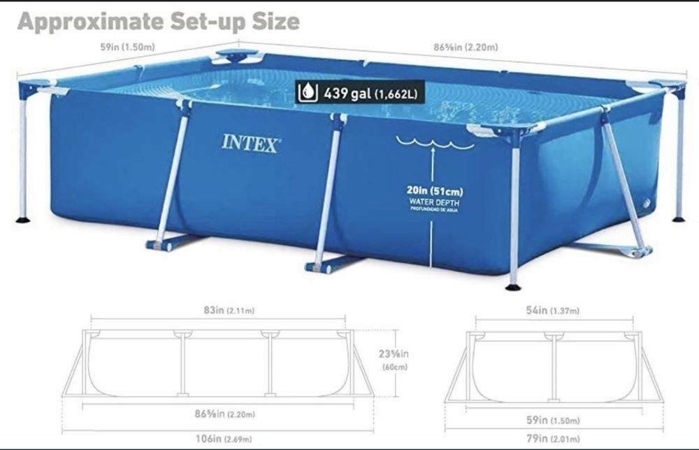 Intex basseyn sotiladi