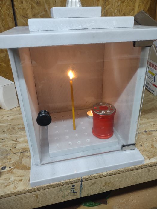 Felinar lumînari din marmură