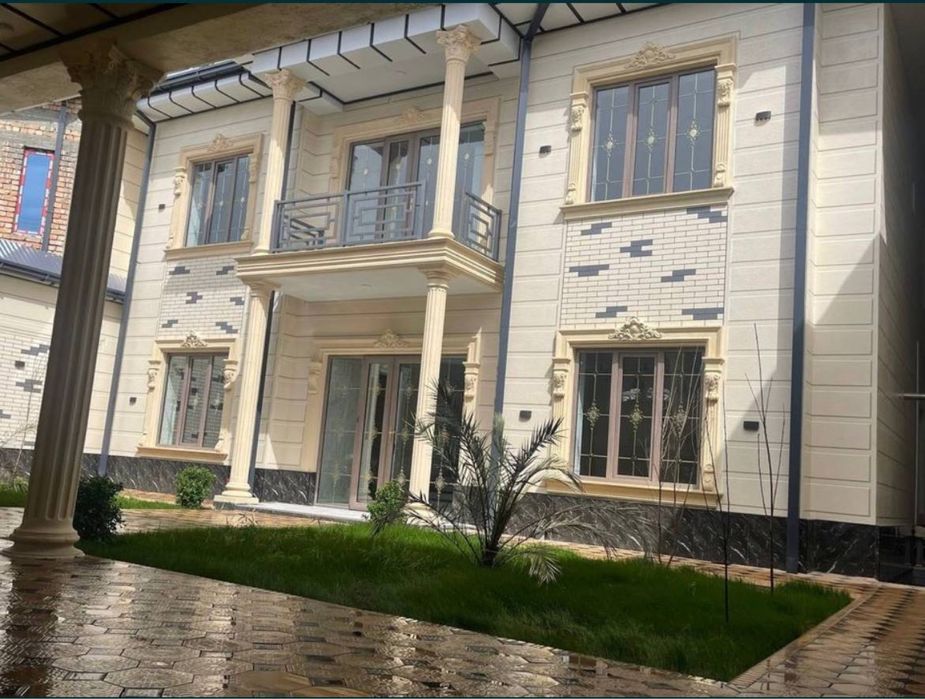 Травертен фасат ишлари сифатли ва ишончли енг охирги дезайинда.