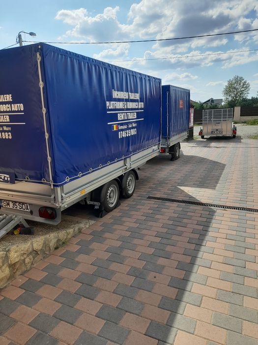 Închirieri remorca,remorca de inchiriat,remorca atv,dublu,remorca moto