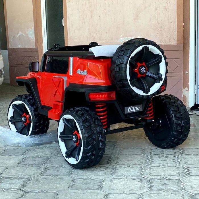 Juda kotta bolalar moshinasi baquvvat elektromobil 4x4 детская машина