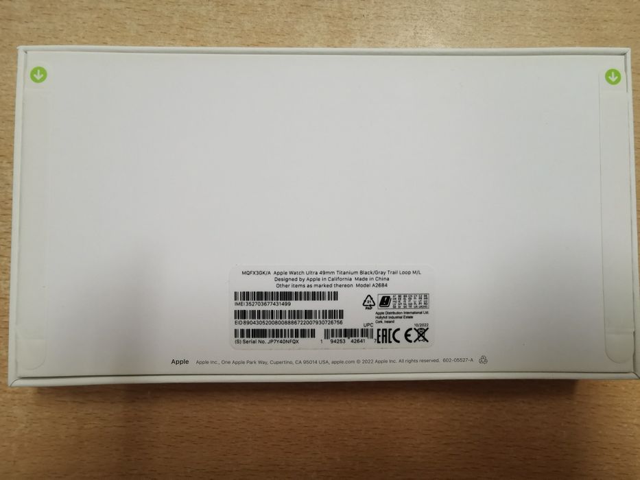 Смартчасы Apple Watch Ultra 49mm Titanium