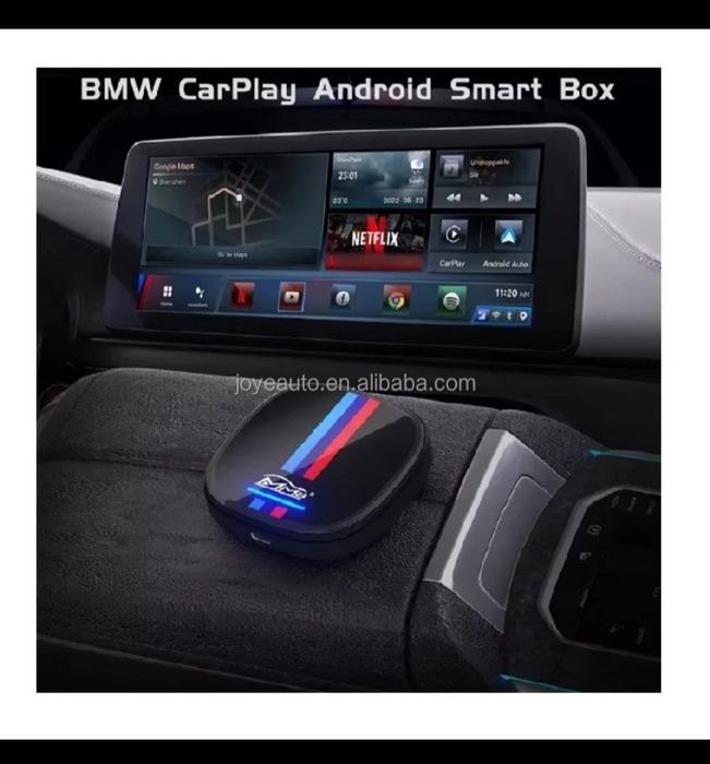 MMB 8GB+128GB Android 13 Wireless Carplay AI Video box for BMW