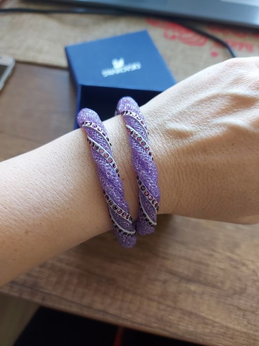 Дамска гривна Swarovski Stardust Twist, 39 см