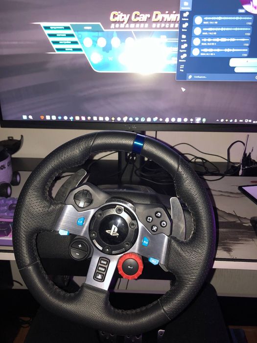 Срочно! Руль от Logitech G29