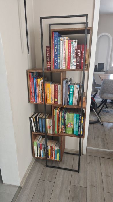 Библиотека, етажерка 180х70х33.5 см