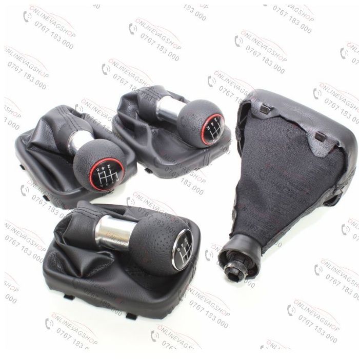 Nuca piele S-line Audi A3 8P + manson schimbator