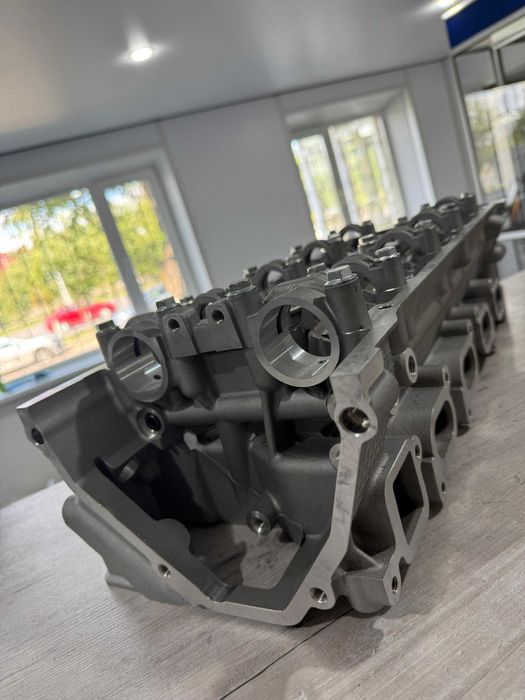 головка блока плита мотор с клапанами под ГАЗ 405/406/409