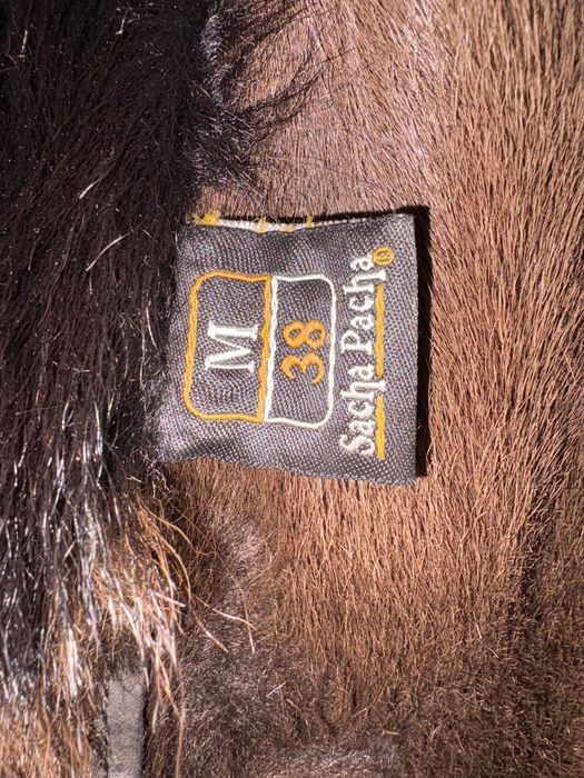 Дубленка одевали несколько раз