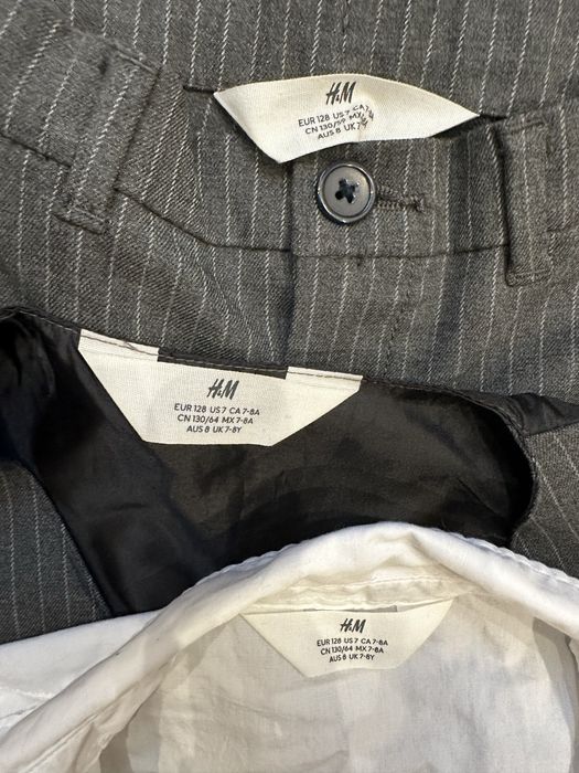 Костюм за момче с риза и елек Н&М 122-128 км