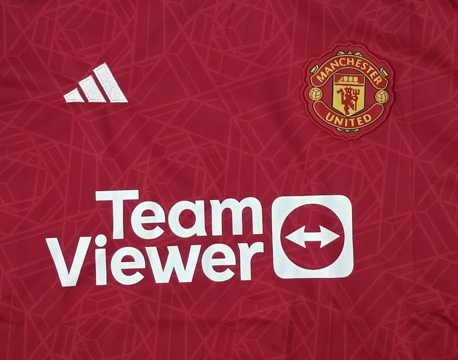 Adidas Manchester United 23/24 Home Jersey тениска XL Адидас Юнайтед