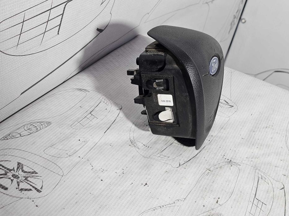 Airbag volan șofer Ford Transit Custom 2012-2023 2017 2.0 EcoBlue Cod OEM: 1763190, BK21-V042B85-AB35B8 (5G3)