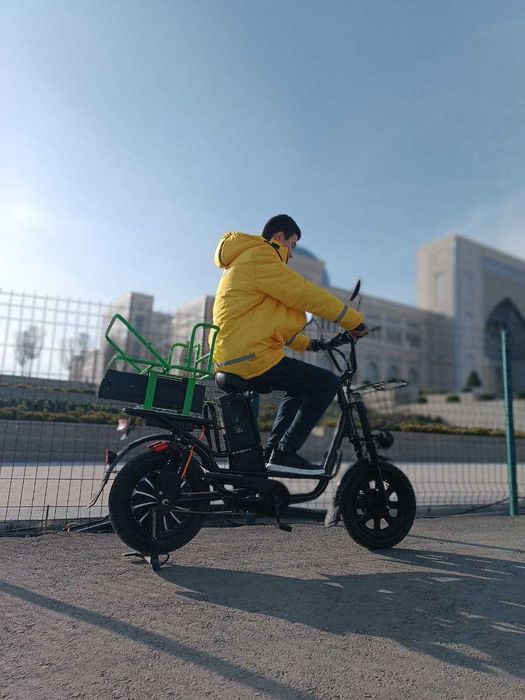 Kuryerlar uchun ijaraga elektrovelosiped, Monster arendaga velik