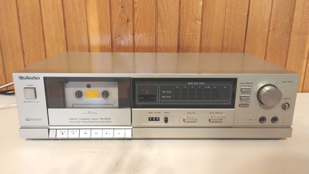 casetofon deck Technics RSB105 radio