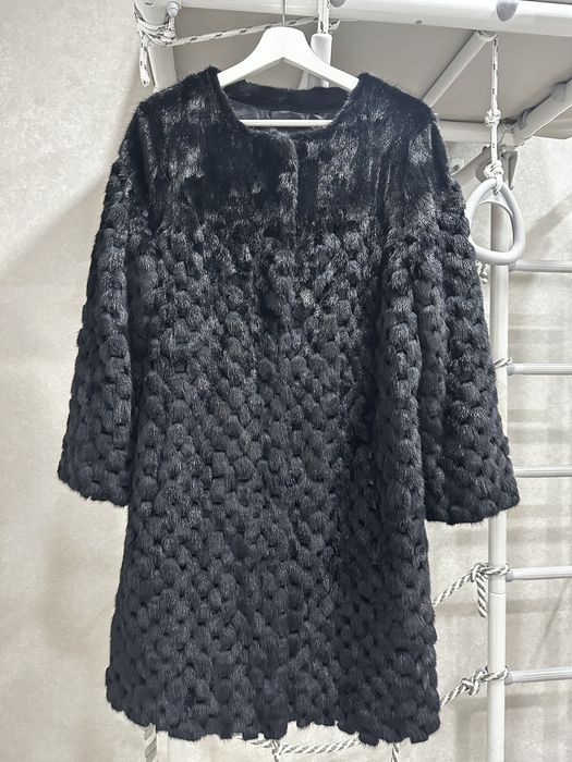 Норковое пальто размер XL