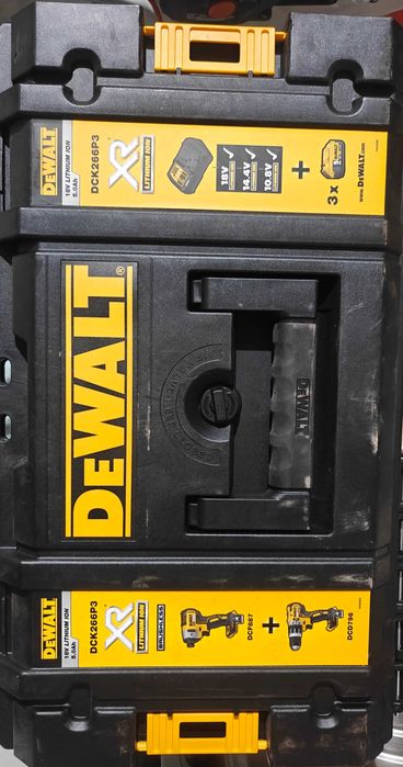 Vand set profesional DeWalt 18V XR Brushless – NOU, NEFOLOSIT