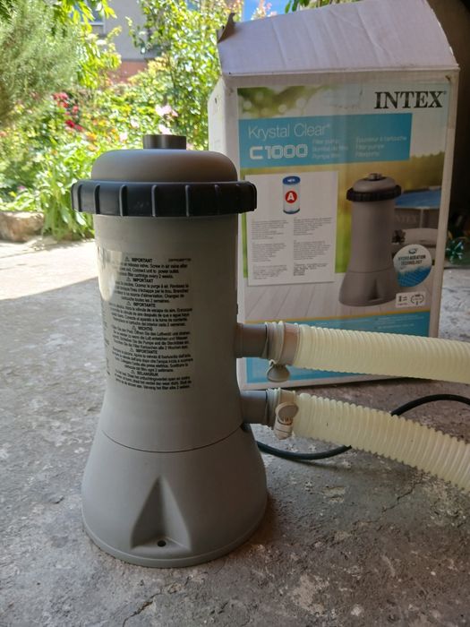 филтърна помпа за басейн Intex Krystal Clear C 1000