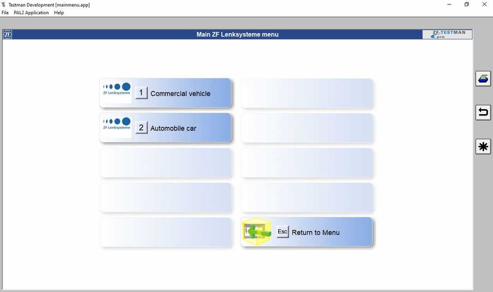 Instalare diagnoza ZF Testman Pro 10.5 2022.09 transmisii cutii viteze