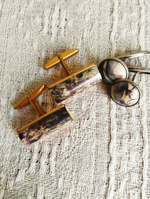 Запонки винтажные.