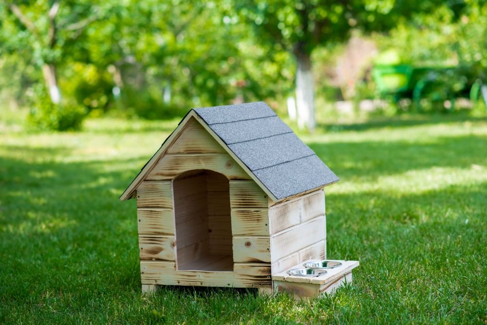 Къща за куче - Ретро,размер М - Къщичка за кучета,Колиба за кученца