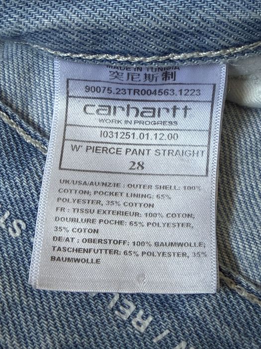 Carhartt WIP baggy jeans дънки