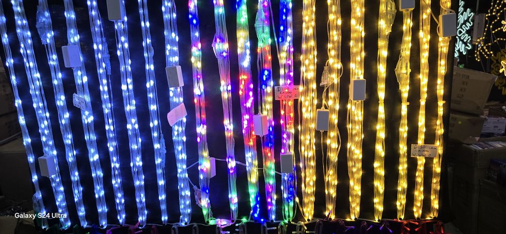 Гирлянда роса, роса шторы