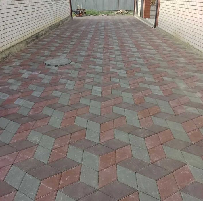Укладка брусчатка