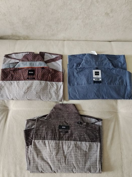 Рубашки мужские "Hugo Boss"