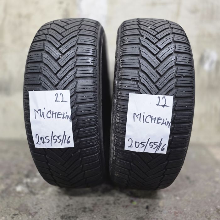 2×205/55/16 M+S.MICHELIN  2022.Stare excelenta.