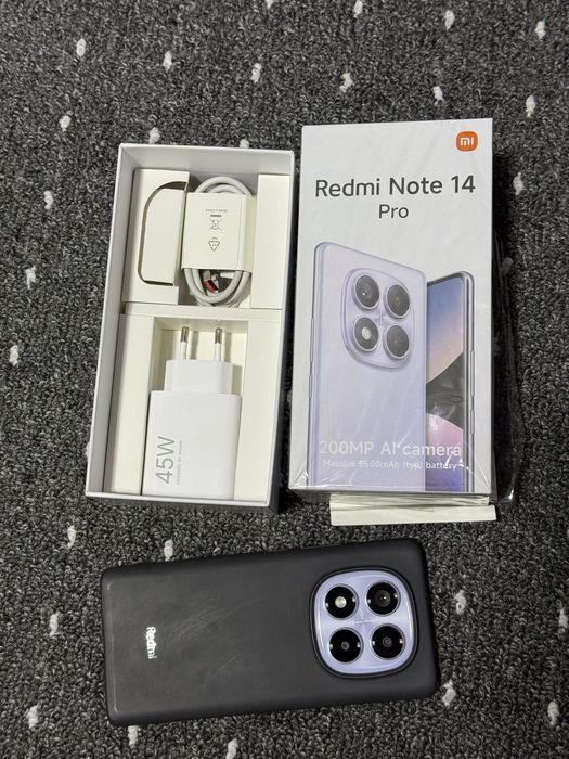 Redmi Note 14 Pro Aurora Purple 8GB RAM 256GB ROM