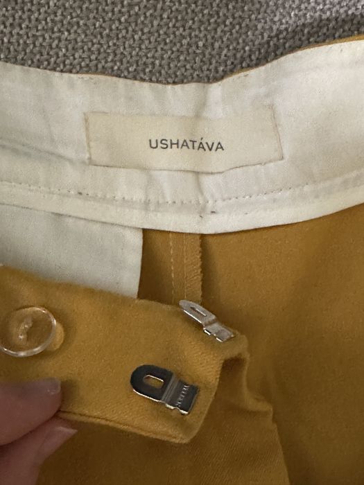 Ushatava mustard suit