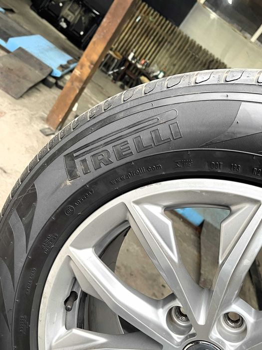 JANTE AUDI Q5 Originale+ANVELOPE PIRELLI/235-65-17.Profil 8MM /2025