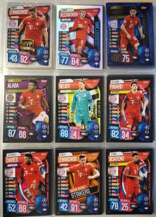 Colectie cartonase fotbalisti 2019/2020