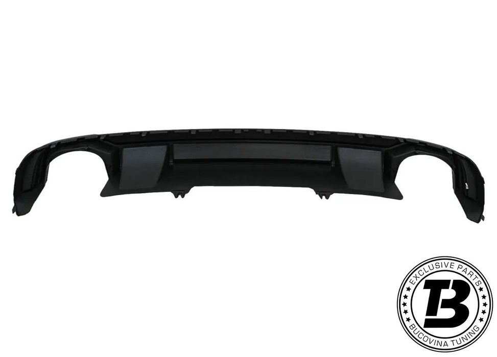 Difuzor Bara Spate cu Ornamente compatibil cu Audi A4 B9 RS4 Design