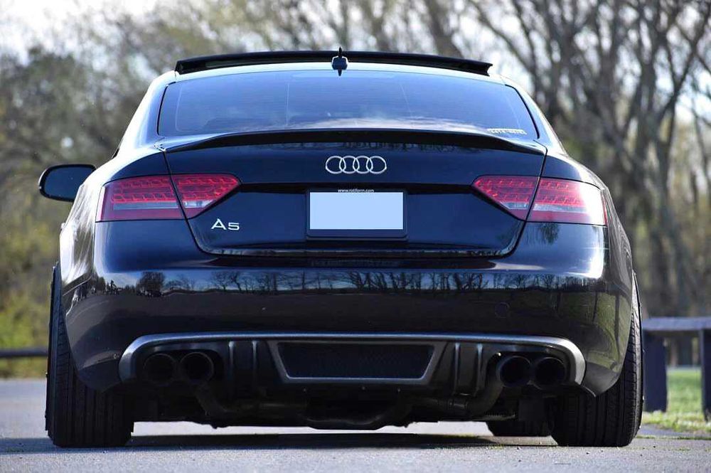Difuzor bara spate fusta spoiler lip AUDIA5 COUPE CABRIO aspect RIEGER