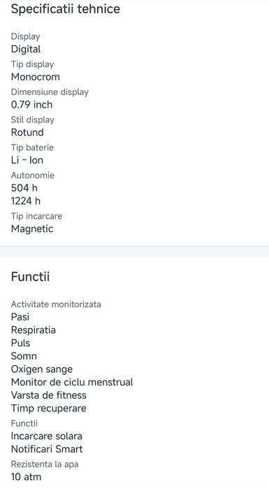 Vând ceas Garmin NOU