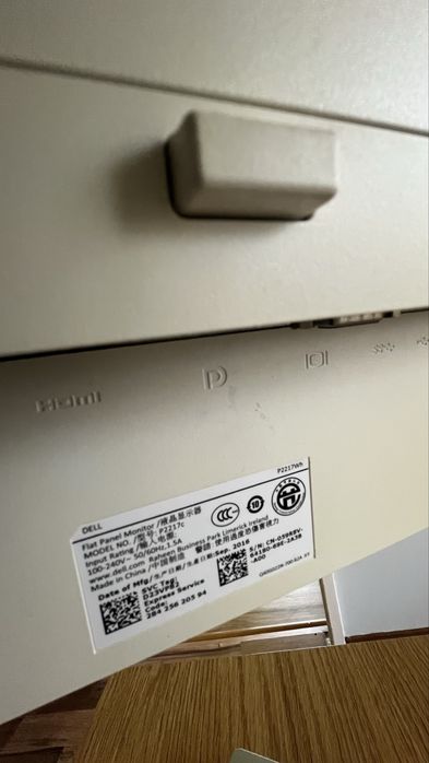 монитор  DELL  P2217WH