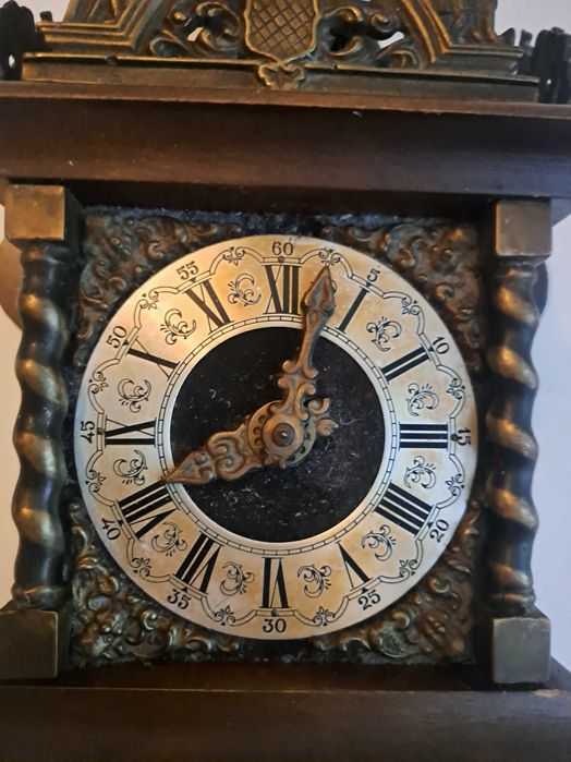 Ceas cu pendul ZAANSE - Antic Bronz, Lemn -
1940-1950, 1970-1980 -