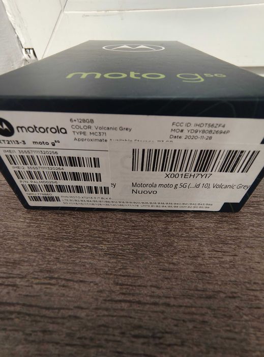 Motorola g5g la cutie