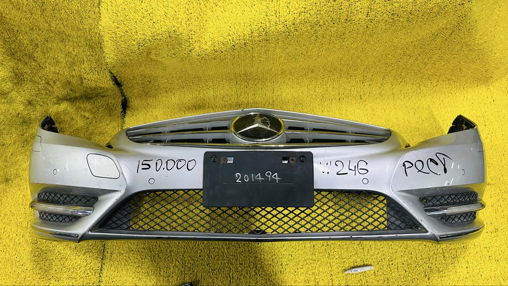 W246 B200 рестайлинг AMG передний бампер без решеткий авторазбор