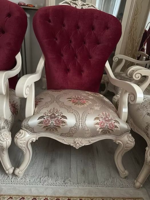 Scaune tip fotoliu in stil vintage