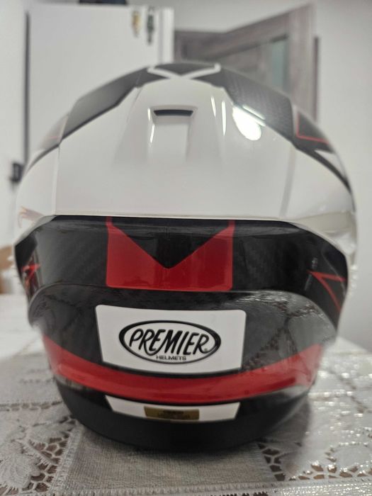 Casca Premier Hyper Carbon Red L 59cm