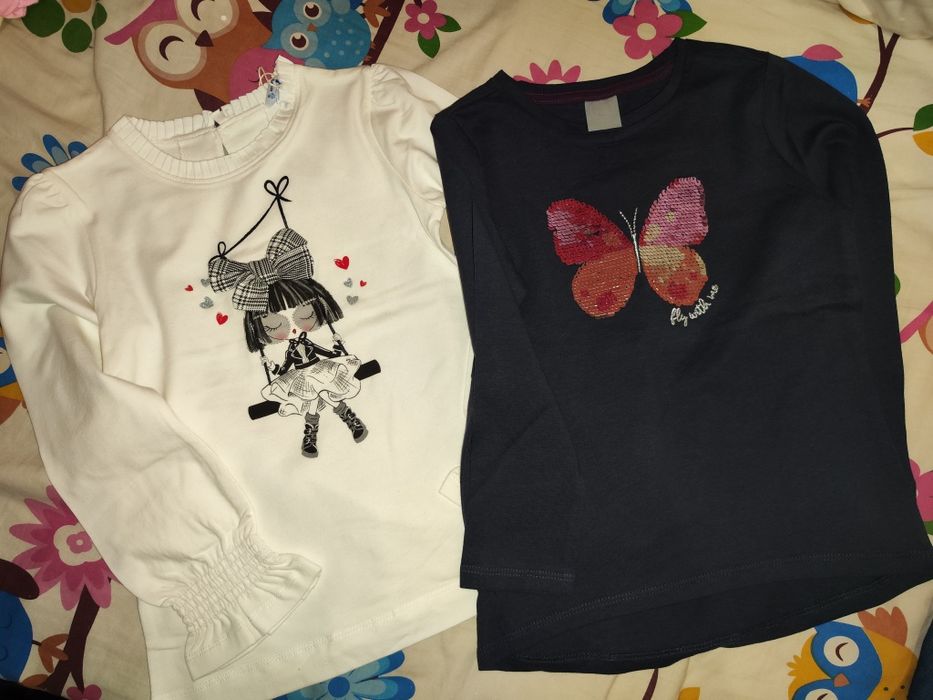 Детски рокли и блузи за 5г, размер 110