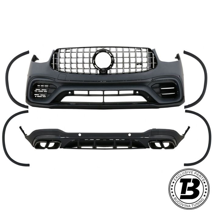 Pachet Exterior compatibil cu Mercedes GLC X253 GLC63 Design