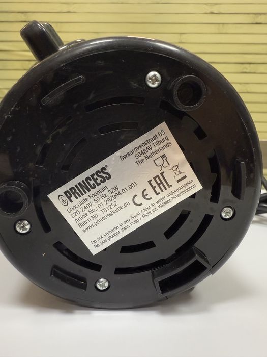 Шоколадов фонтан Princess, 32W