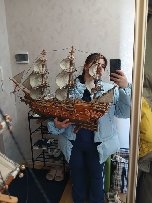 Корабль ручной работы