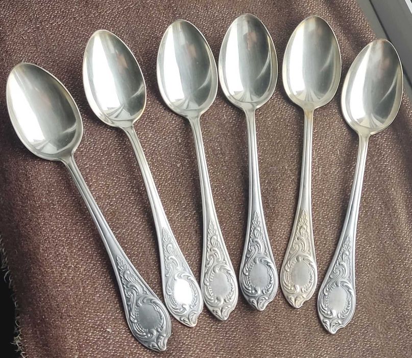 Серебряные столовые ложки СССР