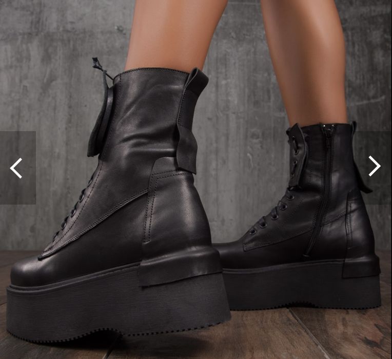 Боти естествена кожа