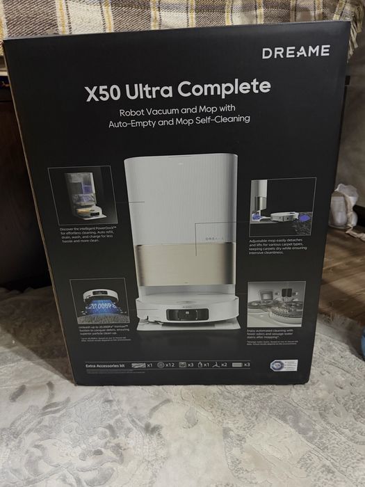 Продаётся робот-пылесос Dreame X50 Ultra Complete