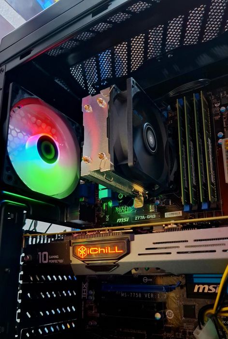 Игровой компьютер в полном комплекте